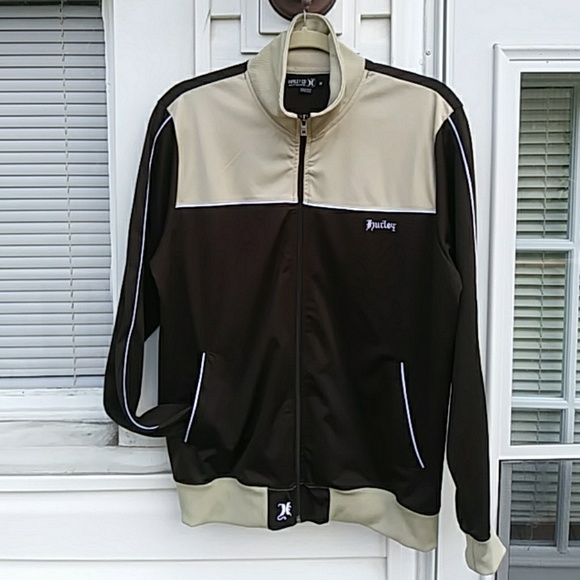 Hurley Other - Hurley zip front warm up jacket with retro look